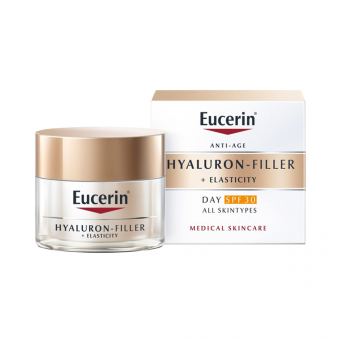 EUCERIN dieninis kremas elastingumo netekusiai brandžiai odai HYALURON