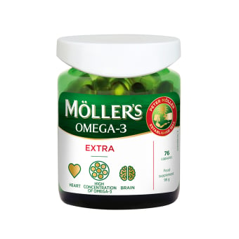 MÖLLER'SOMEGA-3EKSTRA,76Kapsulės