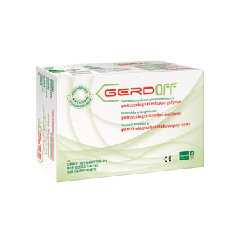 GERDOFF®nuorėmensirgastroezofaginiorefliukso,20tablečių