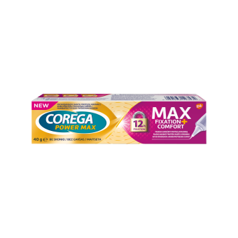 COREGAfiksuojamasisdantųprotezųkremasMAXFIXATIONANDCOMFORT,40g